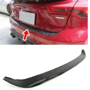 Carbon Fiber Fit For Ford Focus MK4 5Dr Rear Bumper Protector Cover Trim 2023 (for: Ford)