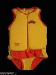 STEARNS SWIM 'N FLOAT~SAFETY VEST~FLOATIE~FLOATY~GIRLS MEDIUM~40-50 LBS~NWT