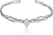 Rhinestone Fairy Crown headband for Women Crystal Crown headband Circlet Costume Headwear for Headpiece for Birthday Party Cosplay Halloween