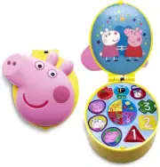 Peppa Pig Toys PP17 Peppa's Flip Up Learning Pad for Kids-Interactive Learning &