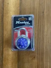 Master Lock 1514D Purple Anti Shim Dial Combination Padlock Made in USA