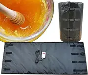 200L Honey Barrel Heater 2300W Honey Drum Heater with Temperature Controller 0~150℃, Waterproof Insulation Materials for Winter Thermal Blanket,Black