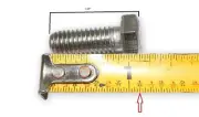 Jandy F593C Motor Hardware Bolt for SHPF SHPM JEP1.5 Series Pump, 1 Piece