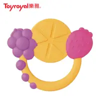 在飛比找momo購物網優惠-【Toyroyal 樂雅】牙膠水果搖鈴