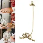 Coffee Cup Saucer Holder Brass Organizer Rack Cup Drying Rack with Gold Color