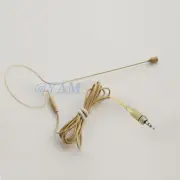 Single Hook Headset Mic YAM Beige EM1-C4SE Earset Mic For Sennheiser Wireless