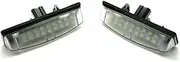Fit For M-i-t-s-u-b-i-s-h-i Colt Plus Grandis 2003 Up 18SMD Error Free White T-o-y-o-t-a Lexus Camry Prius GS300 Number License Plate Lights