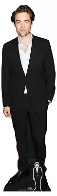 Robert Pattinson Celebrity Lifesize and Free Mini Cardboard Cutout / Standee