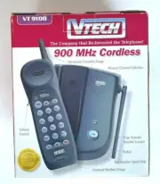 VTech VT-9108 900 MHz Cordless Phone, RARE NIB