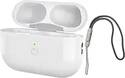 Xcellentlife Charging Case Compatible with AirPods Pro 1st/2nd, Replacement Wireless Charging Case with Bluetooth Pairing Sync Button, No Earbuds, Type C Port Case for Airpods Pro/Pro2