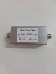 151.0MHz Center 10Mhz Band Pass Filter BPF 100W insertion loss 0.8bd swr 1.5