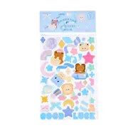Color ribbon love Decorative Stationery Stickers Scrapbooking DIY Diary Album Festival Stick Lable
