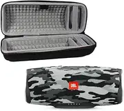 JBL Charge 4 Waterproof Wireless Bluetooth Speaker with Hard Travel Case (Black Camo)