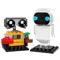 在飛比找蝦皮購物優惠-Moc BrickHeadz 系列 EVE & WALL-E