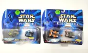 1999 VTG Star Wars Episode 1 Pod Racer Pack II & IV Micro Machines Galoob 2 & 4