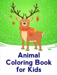 在飛比找博客來優惠-Animal Coloring Book For Kids: