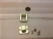 1 Piece Gold style hasp small box hardware lock latch latches catches C23