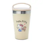 【SANRIO 三麗鷗】新生活系列 不鏽鋼手提保溫杯 HELLO KITTY(餐具雜貨)