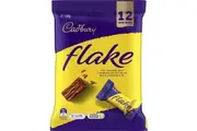 Cadbury Flake Milk Chocolate Share Pack 12 Mini Bars 168g
