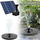 Solar Fountain with 5 Nozzles Portable Solar Power Water Pump Panel Kit·-/-