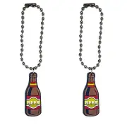 Beer Tumbler Chain Cup Mug Bottle Drink Coffee Tea Unique Set of 2