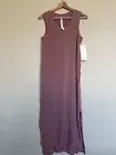 New$118 Lululemon All Yours Tank Maxi Dress Size 4 Mauve Pink