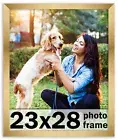 23x28 Frame Metallic Bronze Picture Frame Photo Frame UV Acrylic, Acid Free