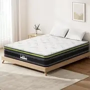 Giselle Mattress Pocket Spring Gel Foam Bed Euro Top Medium Firm 30cm Double