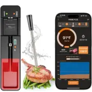 Smart Bluetooth Cooking Thermometer, Long-Range Wireless Meat Thermometer for...