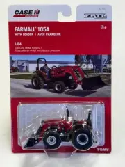 ERTL Case IH Farmall 105A with Loader Tractor 1/64 44330V