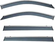 Window Visor Wind for Roewe Rx8 2018+ Car Window Visor Awning Shelters Windshield Side Window Rain Sun Shade