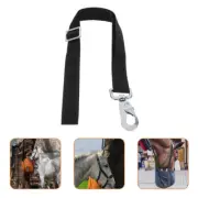 2 Pcs Adjustable Nylon Belt Hay Net for Horse Fixing Rope Hanging Straps