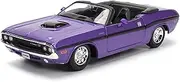 Die-cast Static 1:24 for Ford 1970 Dodge Challenger R/T Convertib Alloy Car Model Die-Casting Miniature Vehicle Model Collection Miniature Vehicle