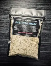 Full Moon Magick Herb & Mineral Bath Handmade, Organic Wicca Witchcraft Hoodoo