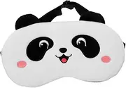 UTHCLO Plush Eye Cover Mask for Sleeping Cute Panda Design Lightweight Breathable Eye Covers Stress Relief for Adults Comfortable Elastic Strap for Family Friends