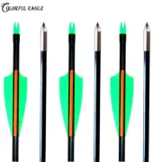 Archery Fiberglass Arrows For Compound or Recurve Bow Target Practice Hunting