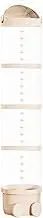 Clear Stuffed Animal Storage Tube - Stackable Toy Organiser, Transparent Standing Storage Container | Space-saving Soft Toy Holder, for Plush Dolls, Children's Room, S