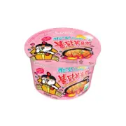 Samyang Buldak Hot Chicken Carbonara Ramen Big Bowl 105g x 10 三养辣鸡面培根蛋酱大裝杯面