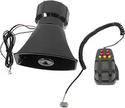 iplusmile 1Set Car Alarm Horn Tone Pa System with Remote Control Compact Outdoor Car Alarm Accessory for Easy Installation Recording Function for Vehicles
