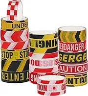 Anneome 16 Rolls Decorative Tape Safety Sticker Reflective Journal Neon Tape Non Strips Party Masking Yellow Warning Tape Craft Tape Pastel Stickers Thank Rock Dot Paper