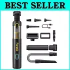 Lightweight 4-in-1 Car Vacuum with Type-C Charging - Ideal for Pet Hair Cleanup