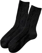 [STKARCV] Autumn and Winter Color Women's Socks in The Tube Women's Warm Cotton Socks(1)