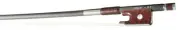 Arcus M5 Round Stainless Steel Cello Bow with Snakewood Frog