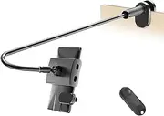 Gooseneck Tablet Holder for Kindle Reading in Bed with Remote Page Turner, Hands Free Desk Bedside Lazy Arm Stand for Kindle Accessories, Gifts for Readers