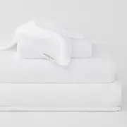 Sheridan Aven Towel Collection in White Size: Bath Sheet Material: Cotton @Sheridan Rewards