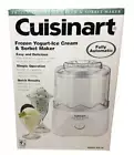 Cuisinart ICE-20 Automatic Ice Cream Maker - White