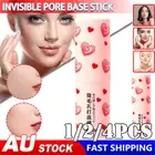 1-4x Magical Pore Eraser Waterproof Face Primer Stick Matte Primer Stick Makeup
