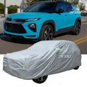 For Chevrolet Trax Car SUV Cover Outdoor Water Sun Snow Dust Rain Proof Silver (for: Chevrolet)
