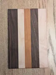 REAL WOOD!!! *Maple, Cherry, and Walnut* Cutting Board/Charcuterie Board