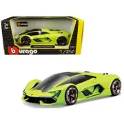 2017 Lamborghini Terzo Millennio 1/24 Scale Diecast Model by Bburago - GREEN